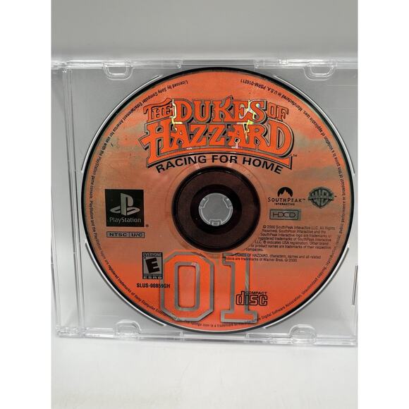 Dukes of Hazzard Racing for Home Sony PlayStation PS1 DISC ONLY TESTED - Picture 2 of 5